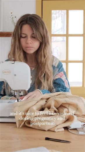 Free Dress Tutorial ✂️ #sewingpattern #pregnancysewing #sewingtutorial