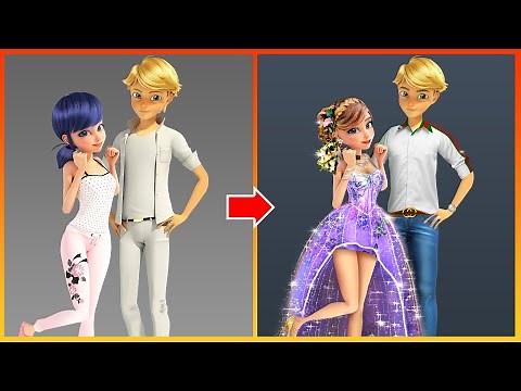 Miraculous: Ladybug And Cat Noir Glow Up - Miraculous Transformation