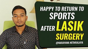 Lasik Laser Eye Surgery Patient Experience | Narayana Nethralaya (https://youtu.be/HLUq-xM5Mqc) Refractive errors can be rectified with vision correction surgery which can improve your vision, give you a better quality of life, and boost your productivity levels at work as well. Narayana Nethralaya is a NABH accredited institute that offers various modern approaches to corrective eye surgery such as LASIK, Contoura Vision, PRK, and ReLex SMILE procedures. We are glad that Mr. Hruday Kumar is sat