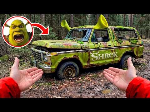 FIRST Start of SHREK's Abandoned Truck | POV Test Driving Forgotten TRUCK from SHREK’s Swamp