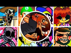 SHUCKS RETOLD but Every Turn a Different Character Sings🎙 (FNF Shucks Retold but Everyone Sings It)