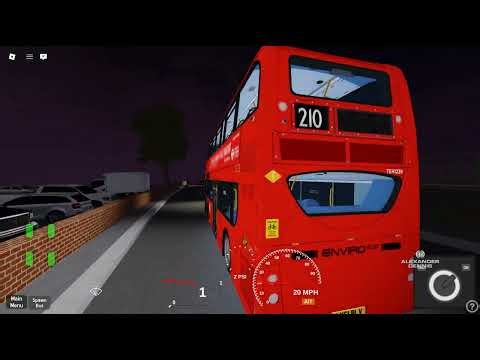 Roblox Project North West London Route 210 on Enviro 400 Hybrid TEH1239