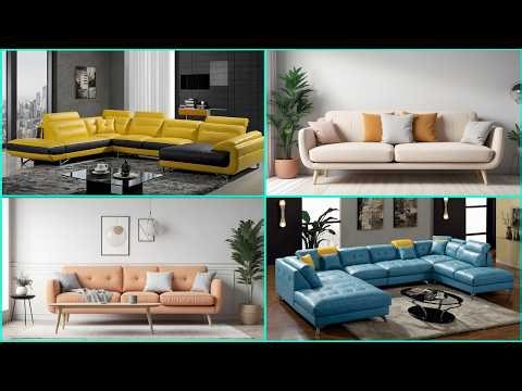 Modern Sofa Set Design Ideas | Stylish Living Room Furniture & Seating Layouts