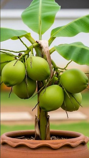 🌴 Coconut Germination Made Easy | Home Gardening Tips