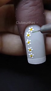 floral lindo na unha, inspirador | Unhas