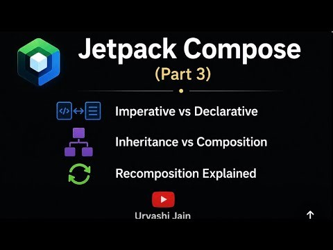 Jetpack Compose: Imperative vs. Declarative Explained (Recomposition Guide)