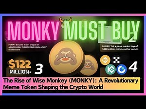 The Rise of Wise Monkey (MONKY): A Revolutionary Meme Token Shaping the Crypto World