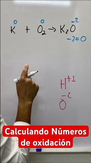 Calculando números de oxidación #numerosdeoxidacion #profeponcho #quimica