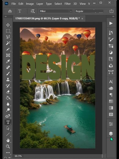 Photoshop Typography Magic 😱#Amazing Typography in Photoshop ✨#Text Design Magic ✨ Photoshop