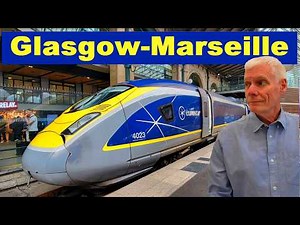 20 HOURS on the Caledonian Sleeper | Eurostar | TGV from Glasgow to Marseille