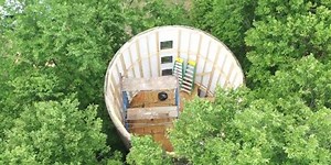 Construction underway in Flint Hills to transform grain silo into Airbnb