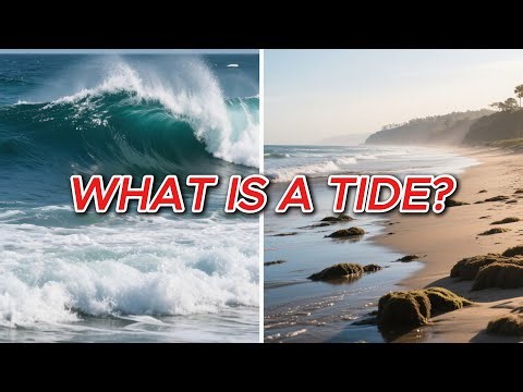 What Is a Tide? Ocean Waves Rising and Falling Explained for Young Kids Kindergarten and Preschooler