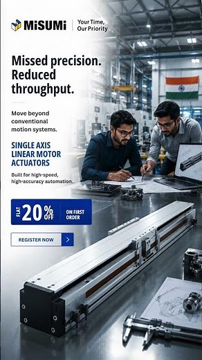 Move Beyond Conventional Motion Systems | MISUMI India