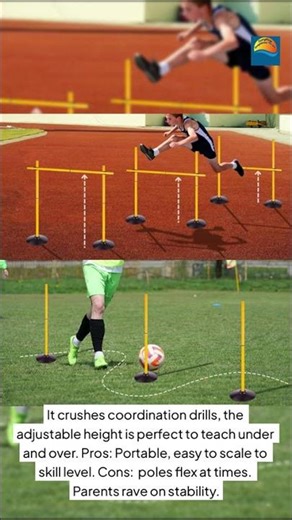 ASENVER 2 6FT Agility Hurdles Everything Occupational Therapy