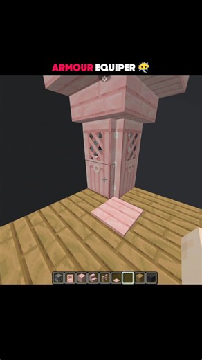 Minecraft Armour Equiper with (GOLDEN BROWN) #minecraft