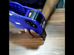 Loading Price Gun Labels Into A Price Gun...