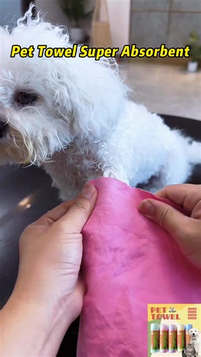 Pet towel ng furbebi 🐶#pettowel #dogsoftiktok