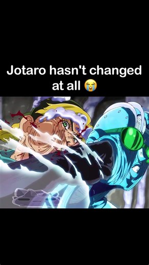 Jotaro with his family 😭 #steelballrun #jojo