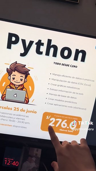 Curso de Análisis de Datos con Python - Inscríbete Ya