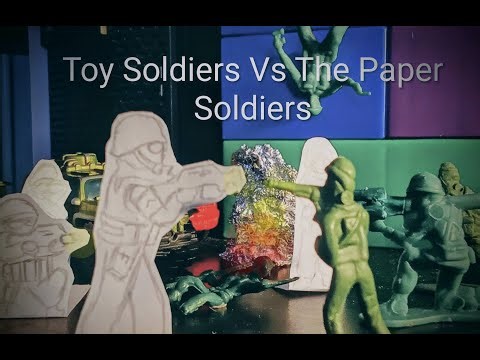 Army Men // Toy Soldier vs The Paper Soldiers