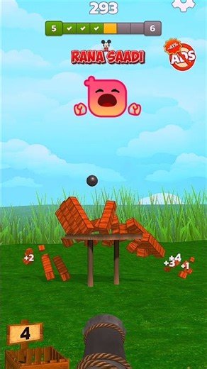 Cannon Balls 3D: Tower Crash – INSANE Tower Level 5 😱🎯 | Epic Destruction & Satisfying Gameplay!