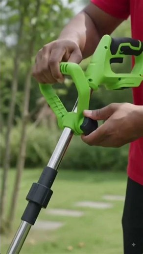 Tackle Your Yard Work Effortlessly with This 21V Cordless 3-in-1 Weed Wacker with Wheels #tiktokshop
