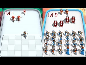 Samurai Clash: Merge Warriors to Dominate the Battle!