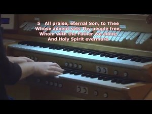 344. On Jordan's Banks the Baptist's Cry - The Congregation sing from the LSB