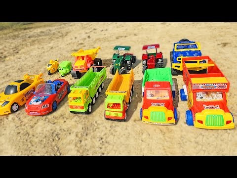 Crazy Toy Racing Cars Jumping REAL Ramps! 🏁😲