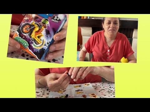 MARIE OUVRE LA MOTO LEGO STUNTZ 60297