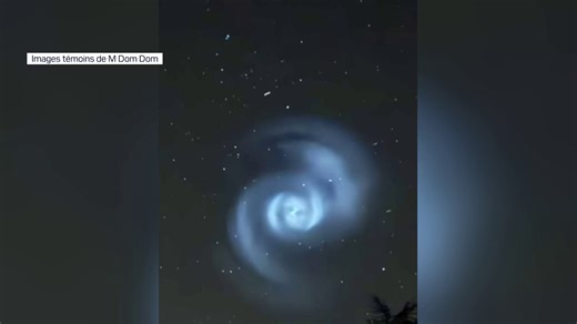 Pourquoi la fusée de SpaceX crée de telle spirale bleue dans le ciel