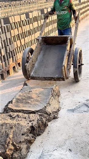Brick Making in Action — Watch the Traditional Skill Step by Step 🧱🔥