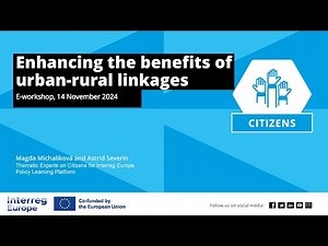 Enhancing the benefits of urban-rural linkages