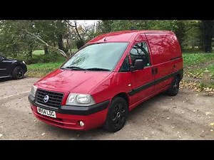 Small Campervan. Fiat Scudo.