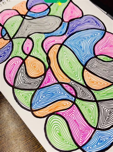 Creative Lines: Exploring Zentangle Patterns