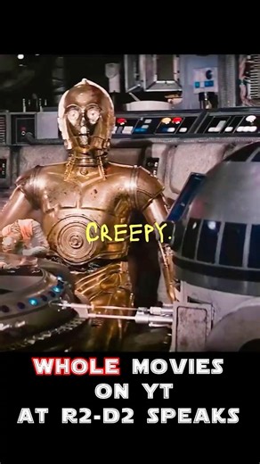 R2-D2 SPEAKS! The REAL Hero of Star Wars!