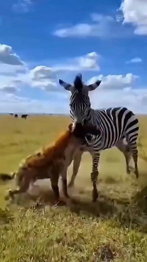 588K views · 13K reactions | Zebra arrested this hyena. The cry is piercing, not the usual laughter藍煉 #zebra #zebras #fblifestyle #hyena #hyenas #spottedhyena #wildlife #gamedrivesafari #africansafari | Wildfriends Africa | Facebook
