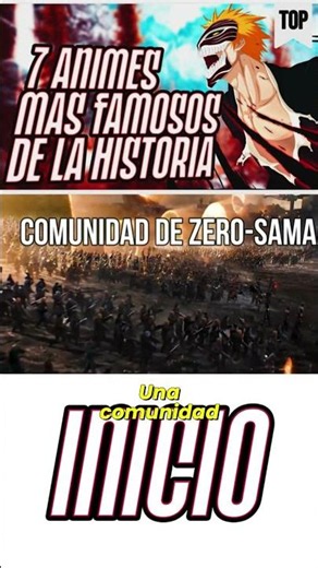 🔥 TOP 7 animes más famosos de la historia | Inicio