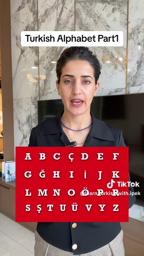 Learn Turkish Alphabet: Pronouncing Letters with Examples