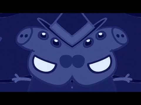 Richard & Edmond In Tricycle! - Peppa Pig EFFECTS 1M (Sponsored By: Gamavision Csupo Effects)
