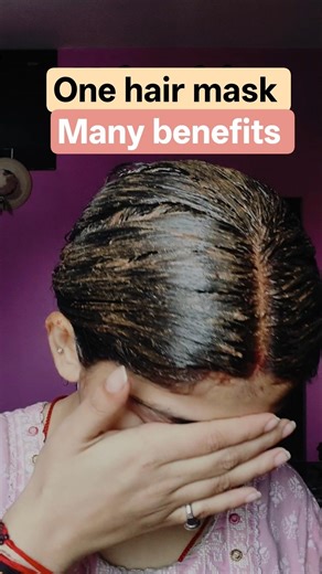 ये hair मास्क बदल देगा आपके बाल!💁‍♀️✨#tulsijyotirmoy #haircare #hairfallcontrol #diyhairmask #shorts