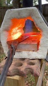 Heat treating a knife
