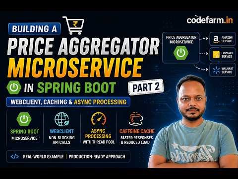 Price Aggregator Microservice in Spring Boot | WebClient, Caching & Async Processing (Part 2)
