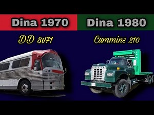 DINA OLIMPICO 1970 & DINA TORTON 1980 Cummins 210