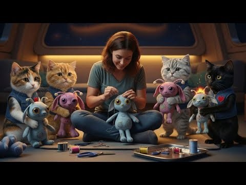 The Cat Cubs Learned Human Patches Their Stuffed Toys — Now She's Official Galaxy Toy Doctor| HFY