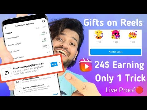 How to enable send gift on instagram | How to enable send gift option on instagram