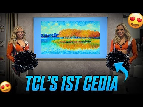 TCL's NEW A300 Pro AI NXTFRAME TV! CEDIA 2024