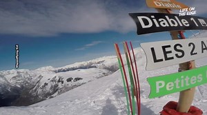 Watch: Thrilling speedflying in France