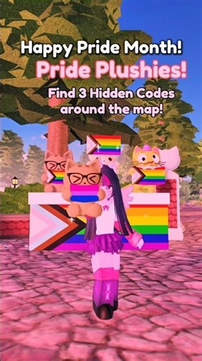 Happy Pride Month from Picnics n Plushies! 🌈 #picnicsnplushies #roblox #cuteroblox #robloxshorts