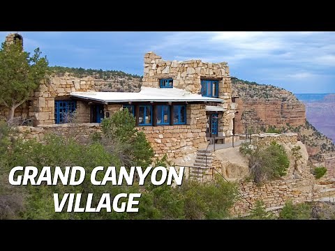 [4K] Grand Canyon Village, Arizona - Virtual Walking Tour